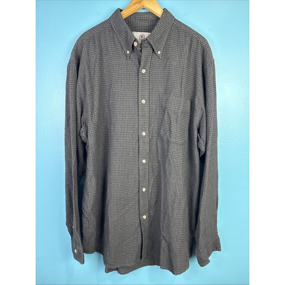 The Territory Ahead XL Long Sleeve Button Down Waffle Cotton Poly Rayon Blend